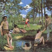 Frederic Baxille Bathers (mk09) china oil painting reproduction